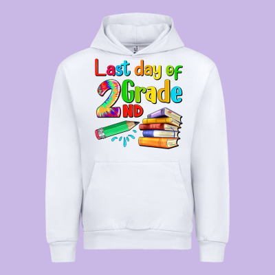 Last Day Of Second Grade Urban Hoodie Designed By Artiststas