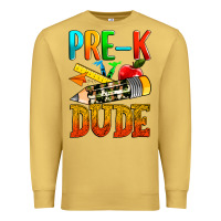 Antique Gold pre k dude Premium Sweatshirt - texasbilliewilder