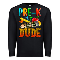Black pre k dude Premium Sweatshirt - texasbilliewilder