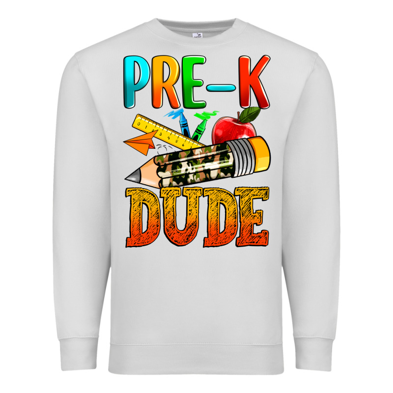 Pre K Dude Premium Sweatshirt by texasbilliewilder | Teevron