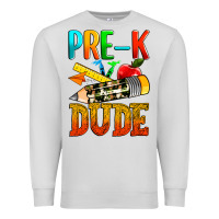 Dove Grey pre k dude Premium Sweatshirt - texasbilliewilder