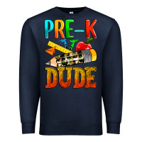 Navy pre k dude Premium Sweatshirt - texasbilliewilder