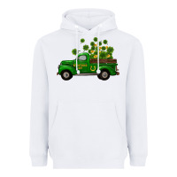 White st patricks truck shamrock horseshoe gold Heavyweight Hoodie - RanaPortraitStore