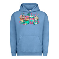 Pigment Pebble Blue rt respiratory therapist coffee cups Urban Hoodie - Jasminsmagicworld