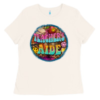 Bone western groovy teachers aide Ladies Tee - BarkalooDesign
