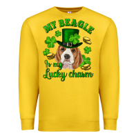 Lemon st.patrick's day my beagle is my lucky charm Premium Sweatshirt - RanaPortraitStore