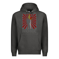 Charcoal Heather Honk Premium Hoodie - Bettercallsaul
