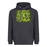 Smoke st patricks day shamrock leopard background Heavyweight Hoodie - RanaPortraitStore