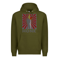 Army Green Honk Premium Hoodie - Bettercallsaul