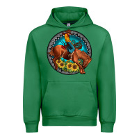Emerald gemstone rodeo Urban Hoodie - JahusDesignShop