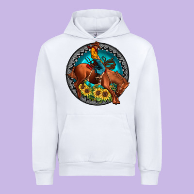 Gemstone Rodeo Urban Hoodie Designed By Jahusdesignshop