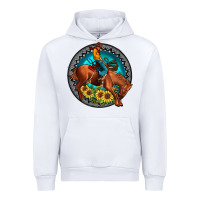 White gemstone rodeo Urban Hoodie - JahusDesignShop