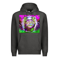 Charcoal Heather witch vibes crystal ball tumbler Premium Hoodie - BundleAndBundleShop