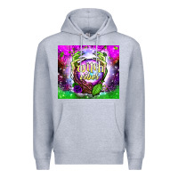 Heather Grey witch vibes crystal ball tumbler Premium Hoodie - BundleAndBundleShop