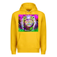 Lemon witch vibes crystal ball tumbler Premium Hoodie - BundleAndBundleShop