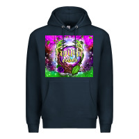 Navy witch vibes crystal ball tumbler Premium Hoodie - BundleAndBundleShop