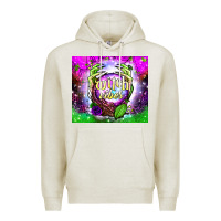 Oatmeal Heather witch vibes crystal ball tumbler Premium Hoodie - BundleAndBundleShop