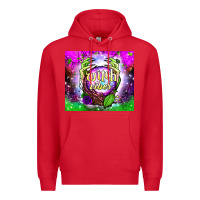 Red witch vibes crystal ball tumbler Premium Hoodie - BundleAndBundleShop