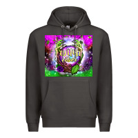 Smoke witch vibes crystal ball tumbler Premium Hoodie - BundleAndBundleShop