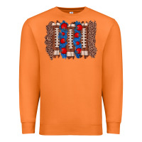 Carrot football brushstroke Premium Sweatshirt - Zillion Design Studio