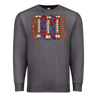 Football Brushstroke Premium Sweatshirt | Teevron