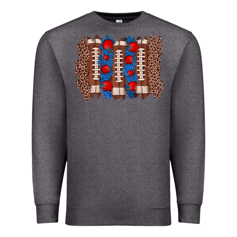 Football Brushstroke Premium Sweatshirt by Zillion Design Studio | Teevron