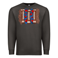 Smoke football brushstroke Premium Sweatshirt - Zillion Design Studio