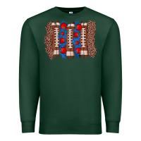Sports Green football brushstroke Premium Sweatshirt - Zillion Design Studio