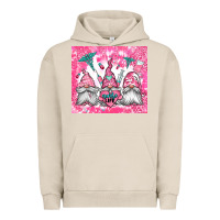 Pigment French Oak nurse life gnomes Urban Hoodie - Jasminsmagicworld