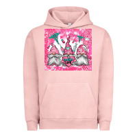 Pigment Salmon nurse life gnomes Urban Hoodie - Jasminsmagicworld