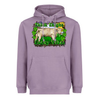 Lavender thick thighs lucky vibes charolais bull Heavyweight Hoodie - RanaPortraitStore