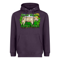 Plum thick thighs lucky vibes charolais bull Heavyweight Hoodie - RanaPortraitStore