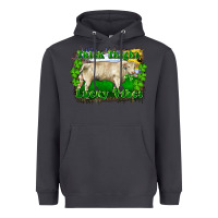 Smoke thick thighs lucky vibes charolais bull Heavyweight Hoodie - RanaPortraitStore