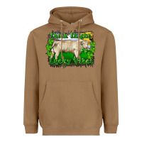 Toasted Coconut thick thighs lucky vibes charolais bull Heavyweight Hoodie - RanaPortraitStore