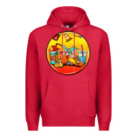 Cardinal firefighter coasters Premium Hoodie - AdoDesignShop