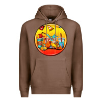 Chestnut firefighter coasters Premium Hoodie - AdoDesignShop