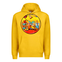 Lemon firefighter coasters Premium Hoodie - AdoDesignShop