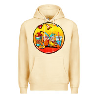 Pina Colada firefighter coasters Premium Hoodie - AdoDesignShop