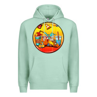 Seafoam firefighter coasters Premium Hoodie - AdoDesignShop