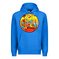 True Royal firefighter coasters Premium Hoodie - AdoDesignShop