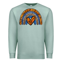 Seafoam basketball rainbow Premium Sweatshirt - Zillion Design Studio