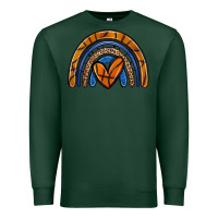 Sports Green basketball rainbow Premium Sweatshirt - Zillion Design Studio