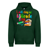 Forest Green last day of fourth grade Urban Hoodie - Artiststas