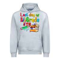 Heather Grey last day of fourth grade Urban Hoodie - Artiststas