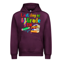 Mauve Wine last day of fourth grade Urban Hoodie - Artiststas
