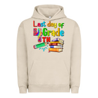 Pigment French Oak last day of fourth grade Urban Hoodie - Artiststas
