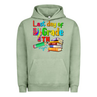 Pigment Oil Green last day of fourth grade Urban Hoodie - Artiststas