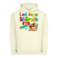 Pigment Pistachio last day of fourth grade Urban Hoodie - Artiststas