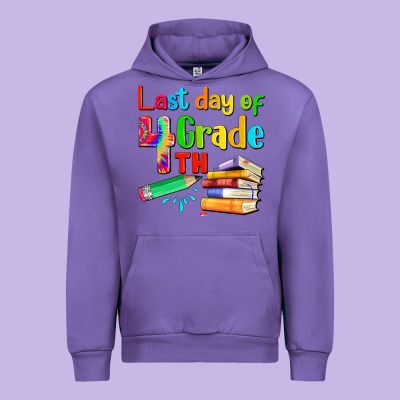 Last Day Of Fourth Grade Urban Hoodie Designed By Artiststas