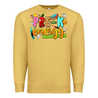 Antique Gold pre k energy Premium Sweatshirt - texasbilliewilder